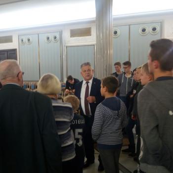 Wizyta dzieci ze Swornegaci w Sejmie